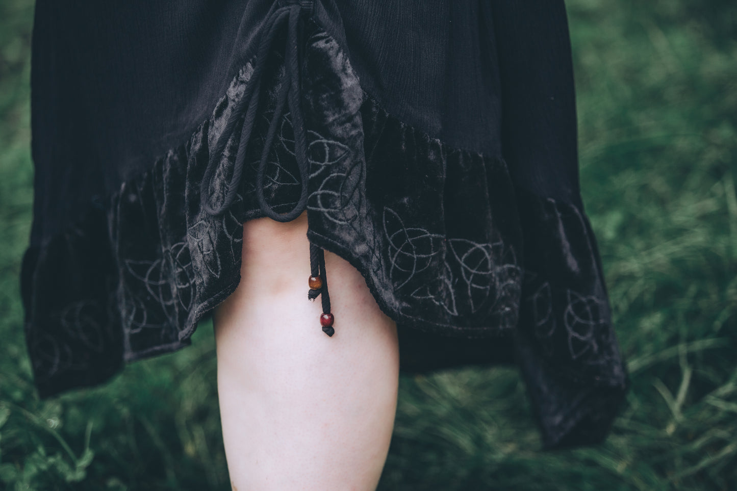 Saloon Skirt in Noir