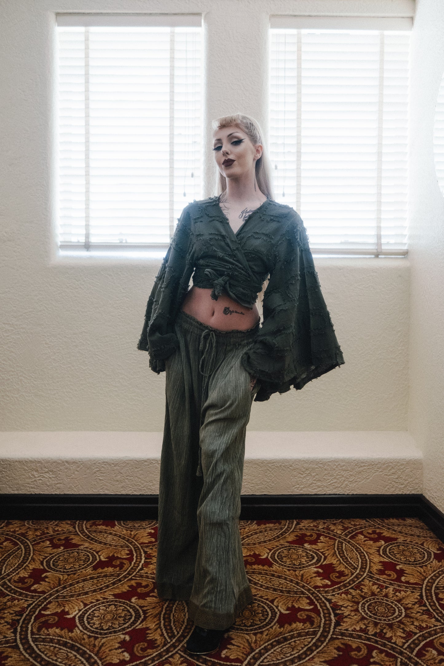 Starlight Trousers in Sage