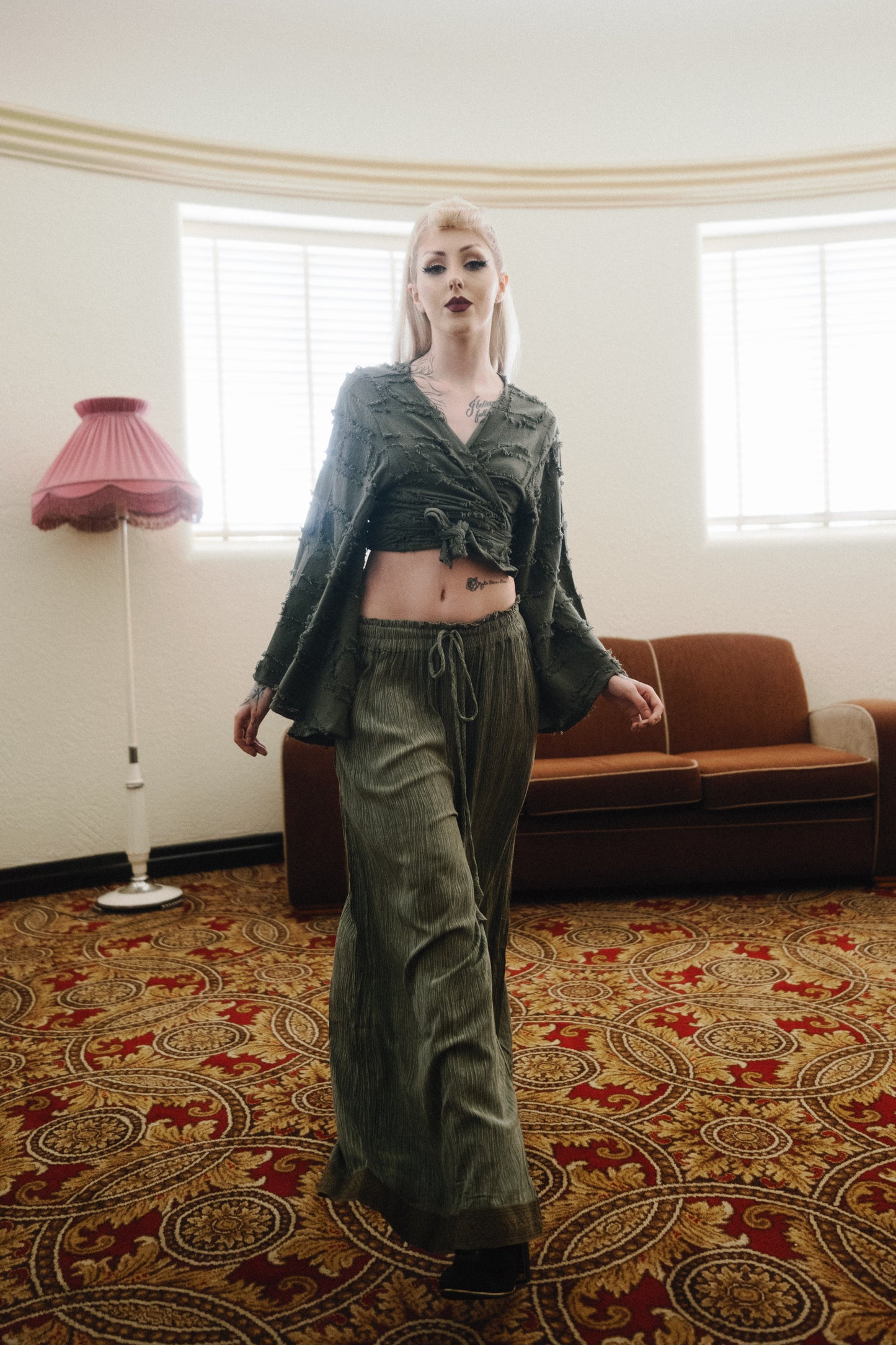 Starlight Trousers in Sage