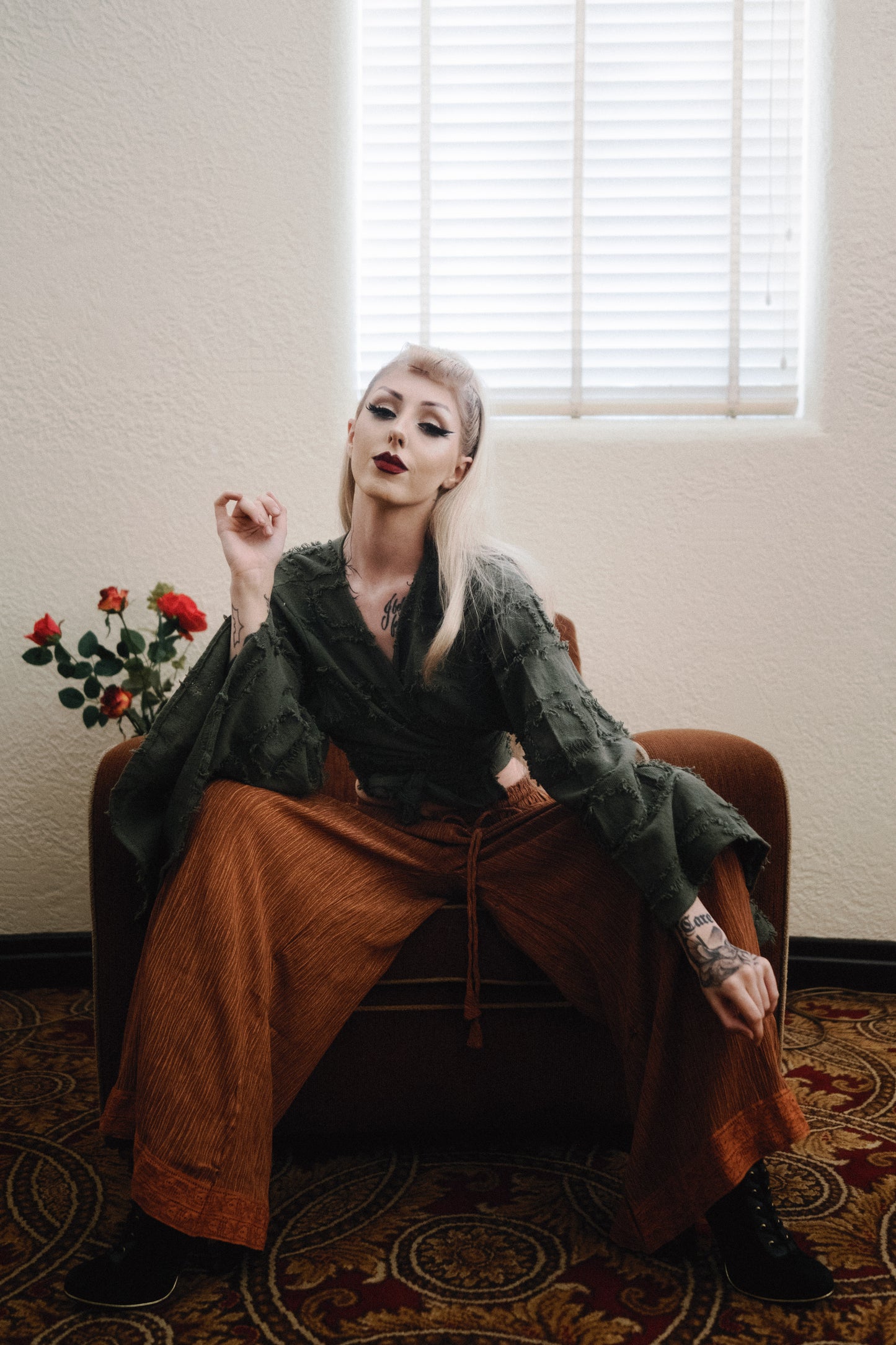 Starlight Trousers in Ember