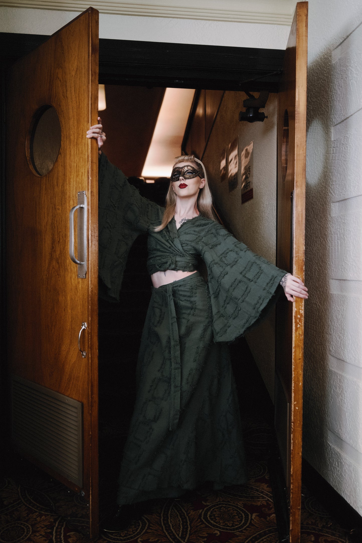 Tempest Skirt in Sage