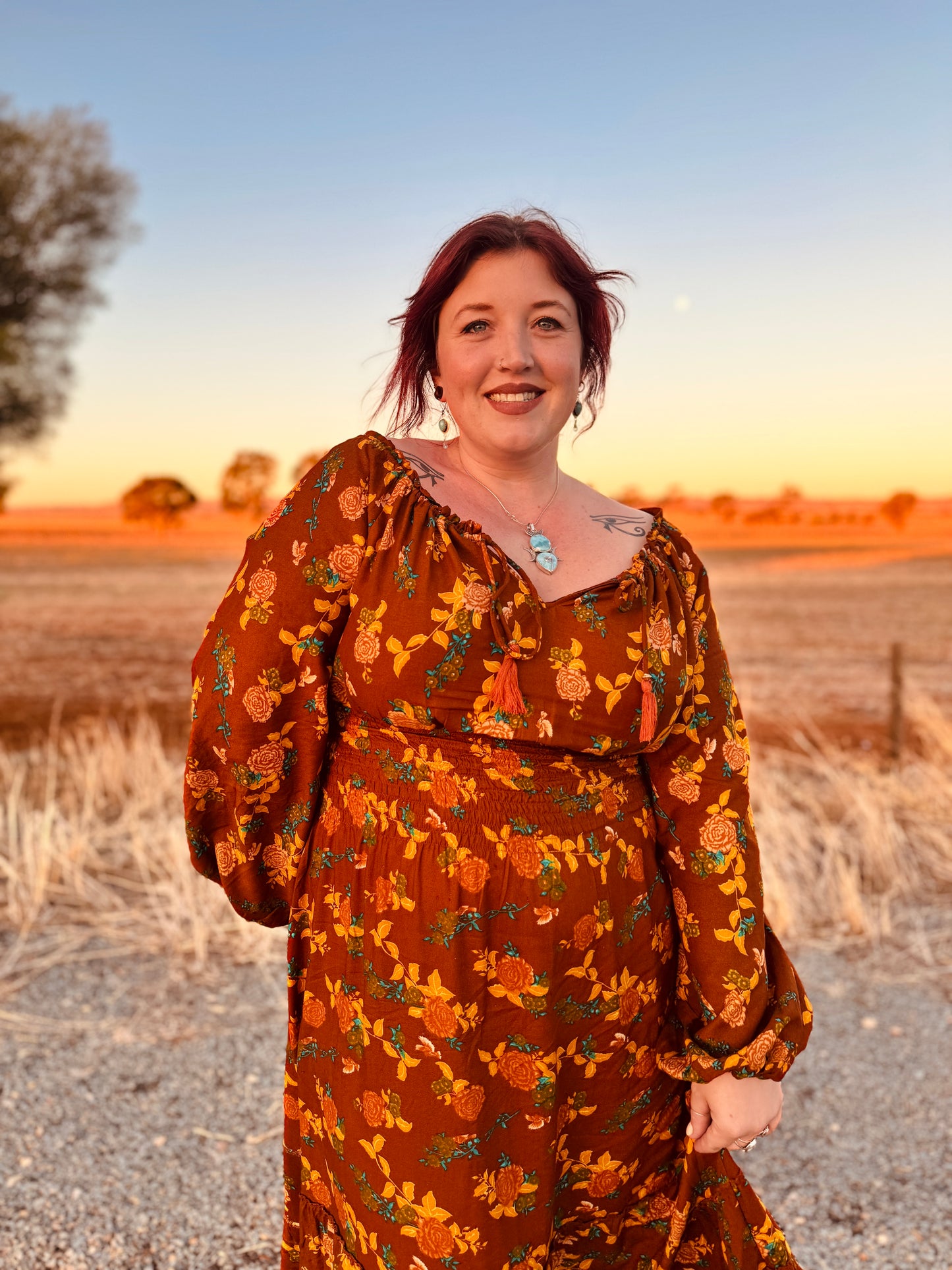 Sovereign Dress in Golden Hour