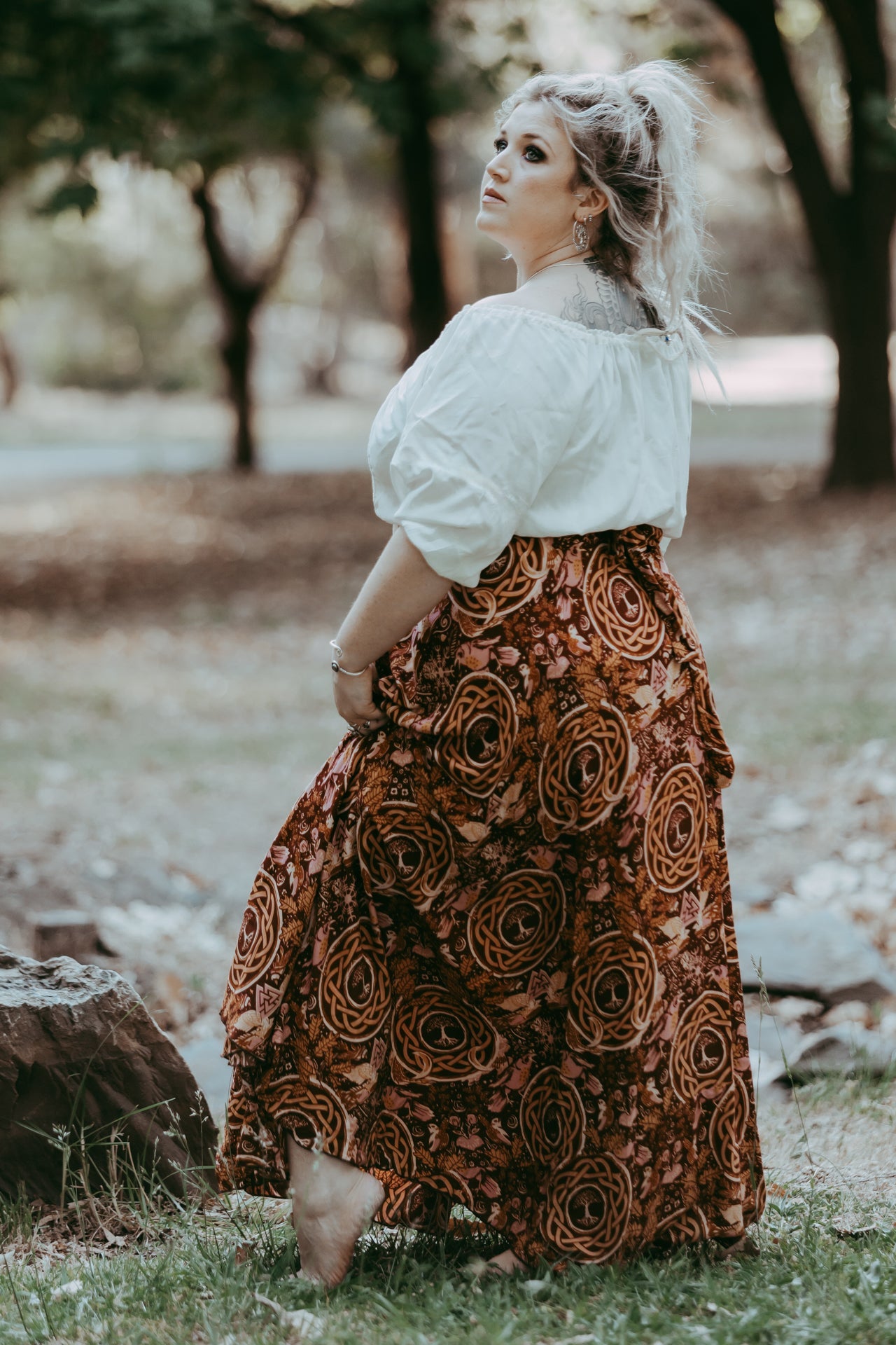 Wrap Skirt in Freyja