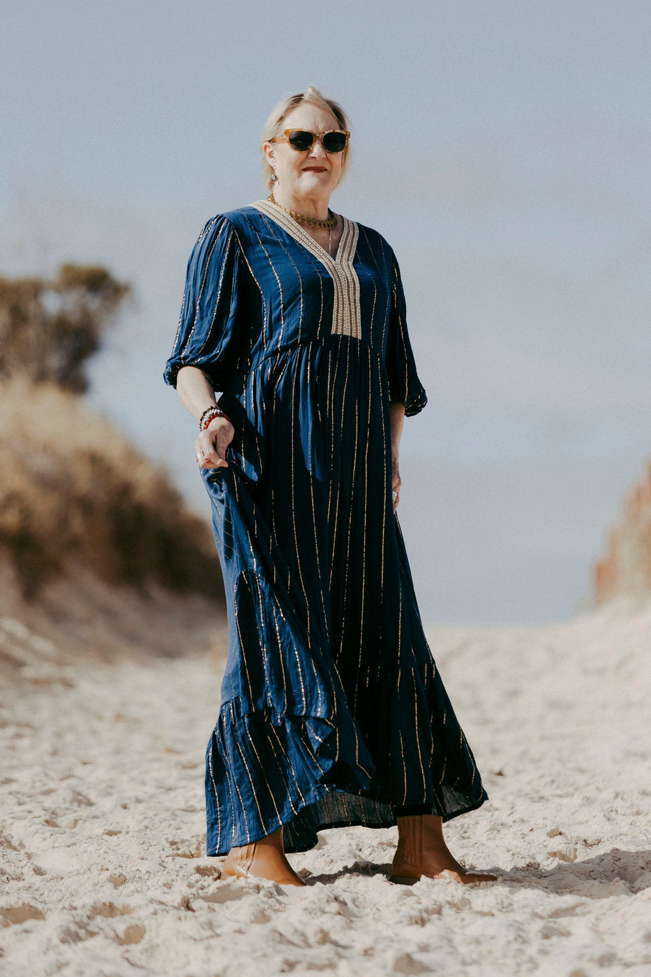 Queen of the Nile in Blue