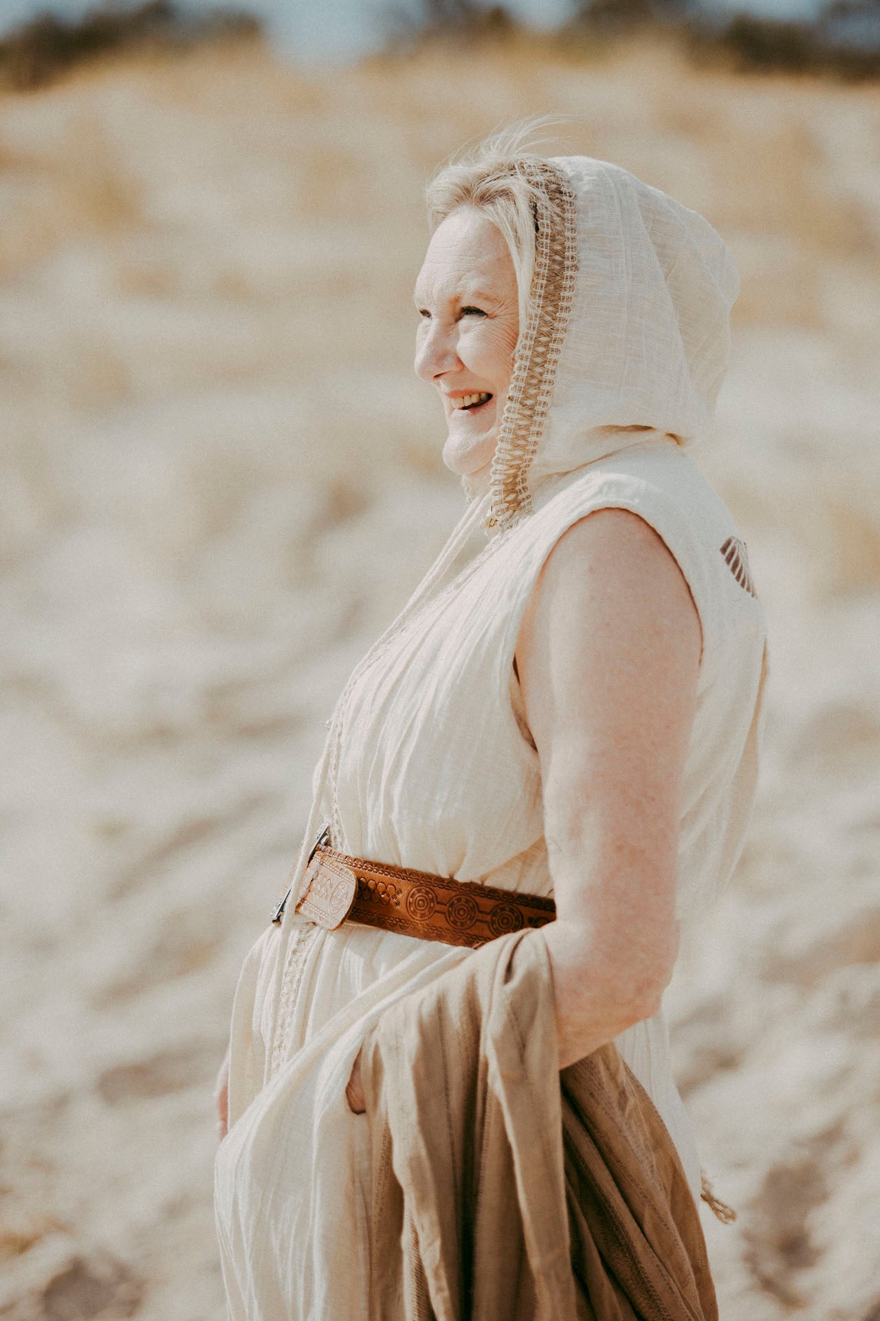 Isis Kaftan Set in Papyrus