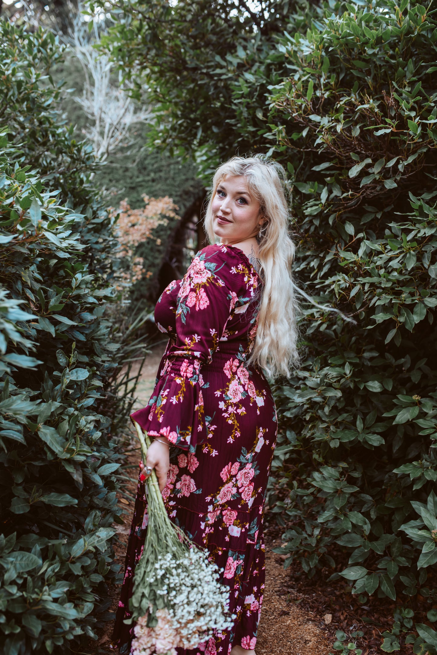 Wonderland Dress in Rose