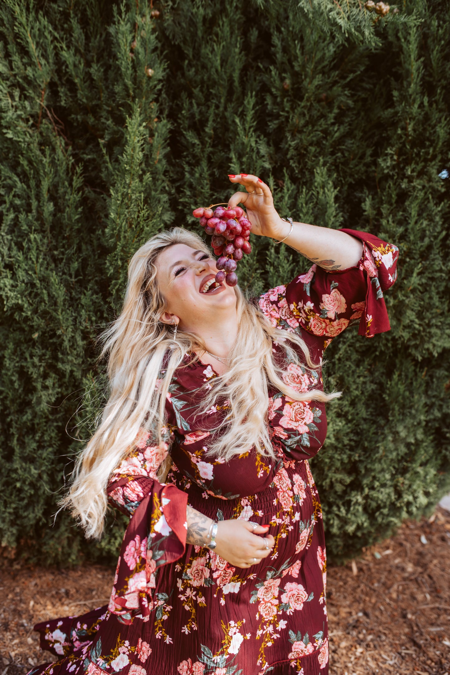 Wonderland Dress in Rose