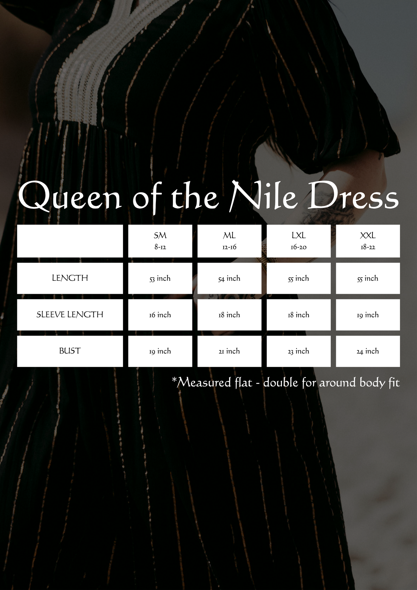 Queen of the Nile in Black