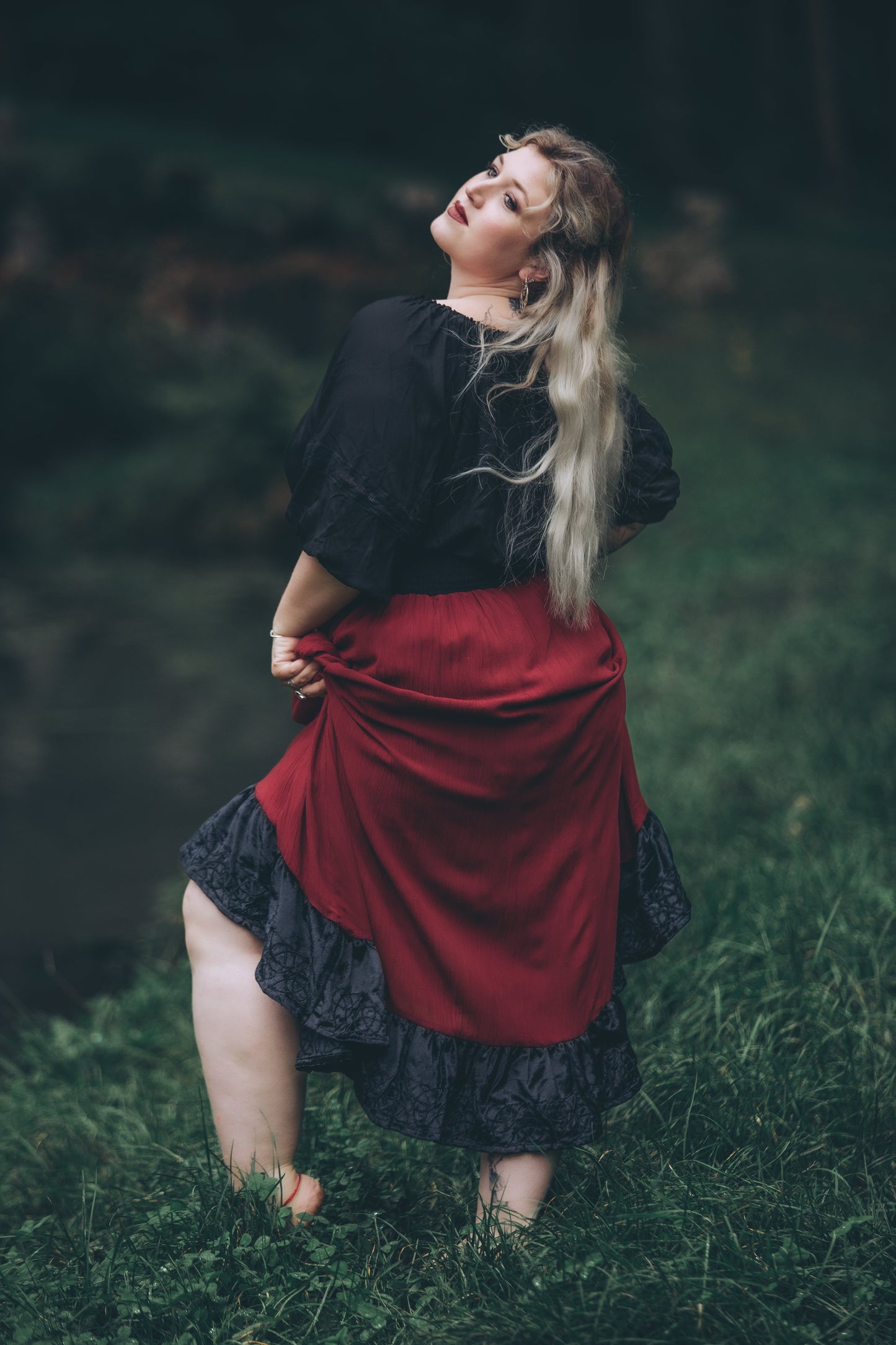 Saloon Skirt in Vixen