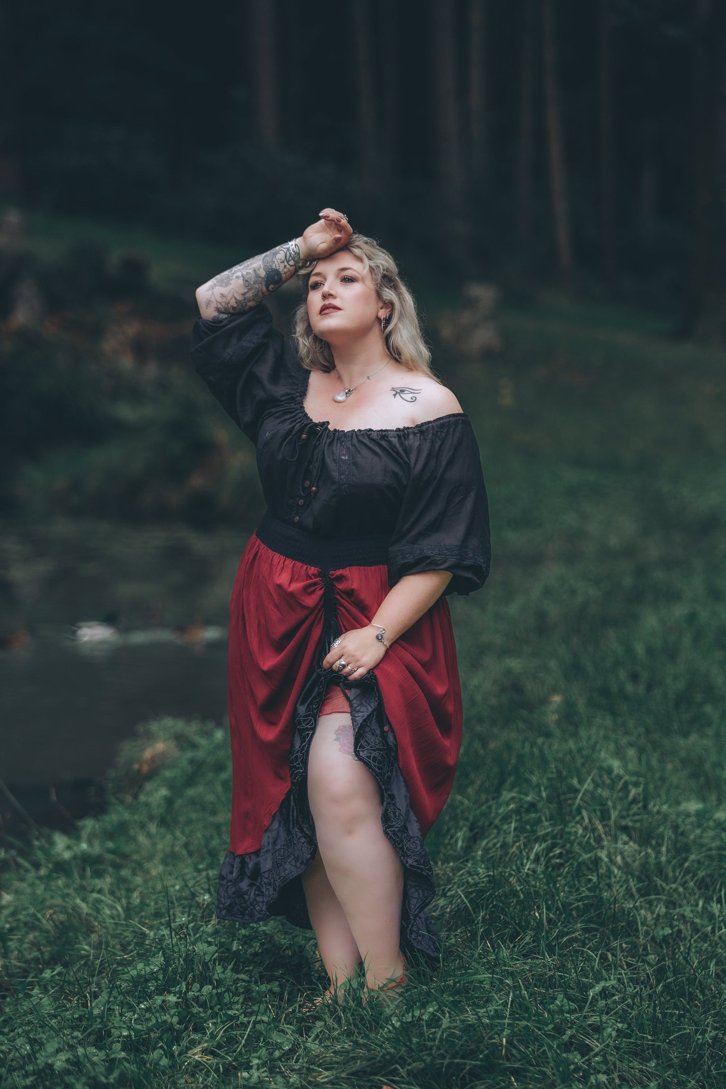 Saloon Skirt in Vixen