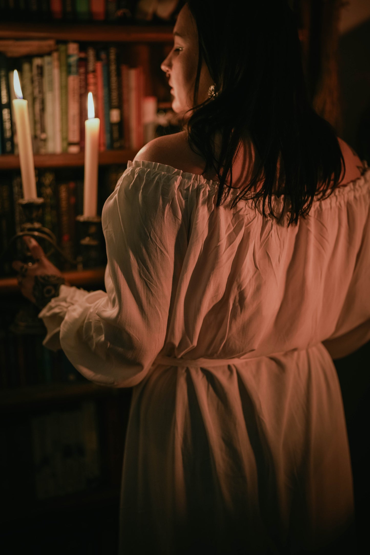 Nightingale Slip in White