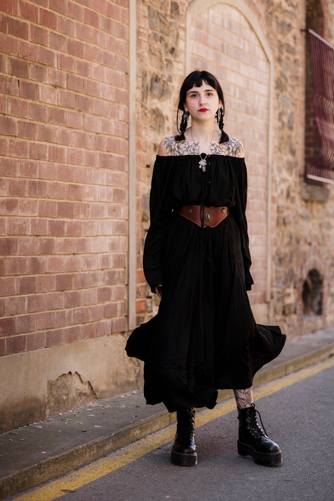 Forager in Black