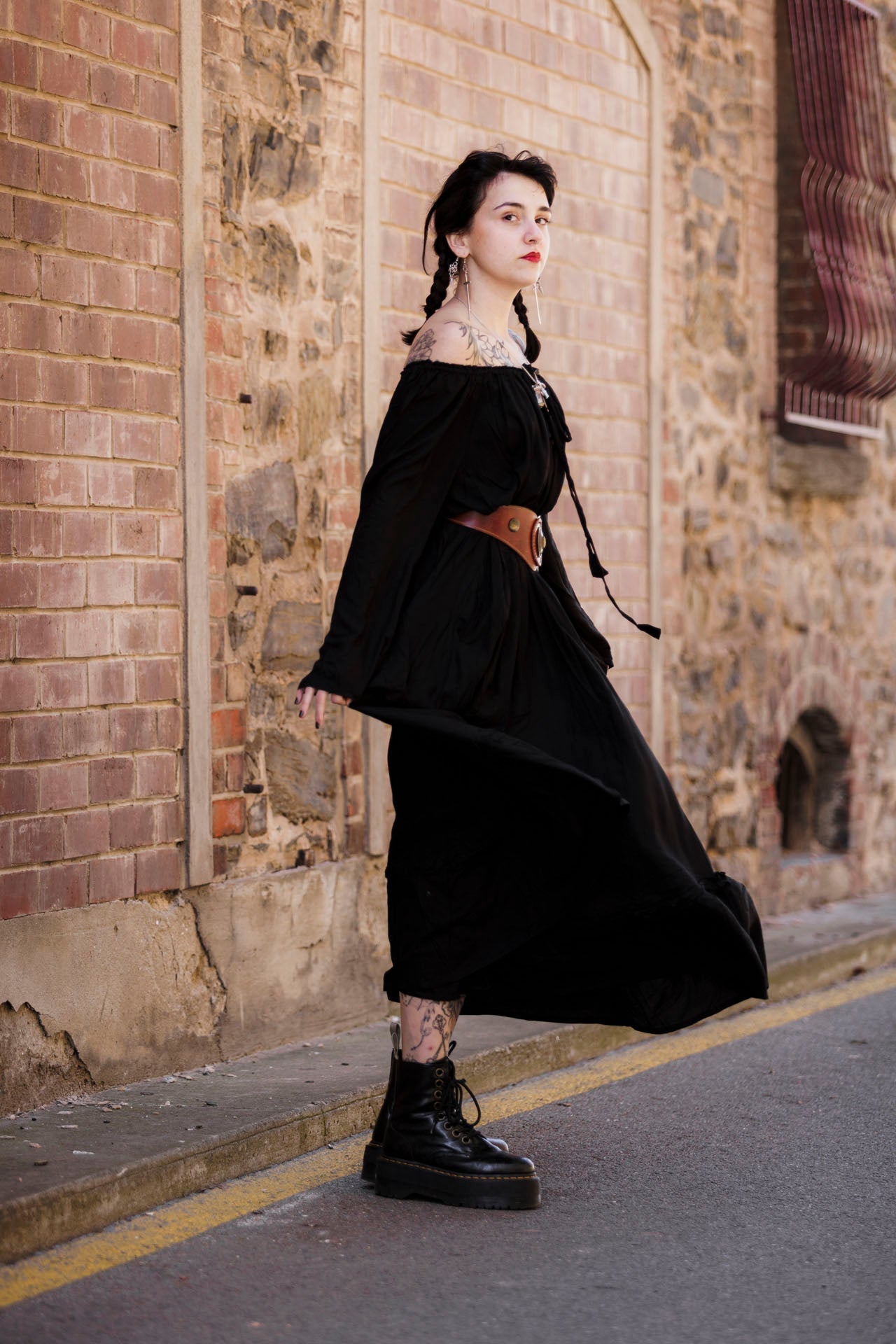Forager in Black