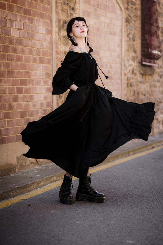 Forager in Black