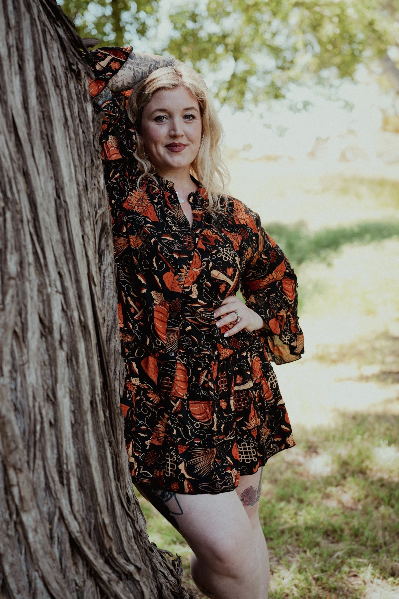 Barley Moon Labyrinth Dress Samhain/Mabon