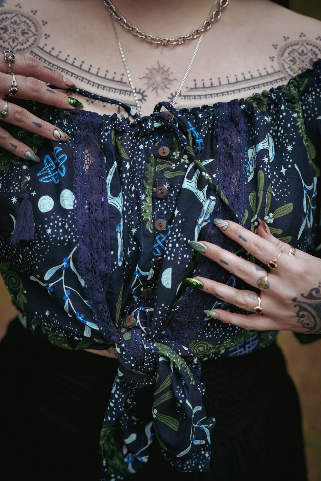 Maiden Blouse in Solstice