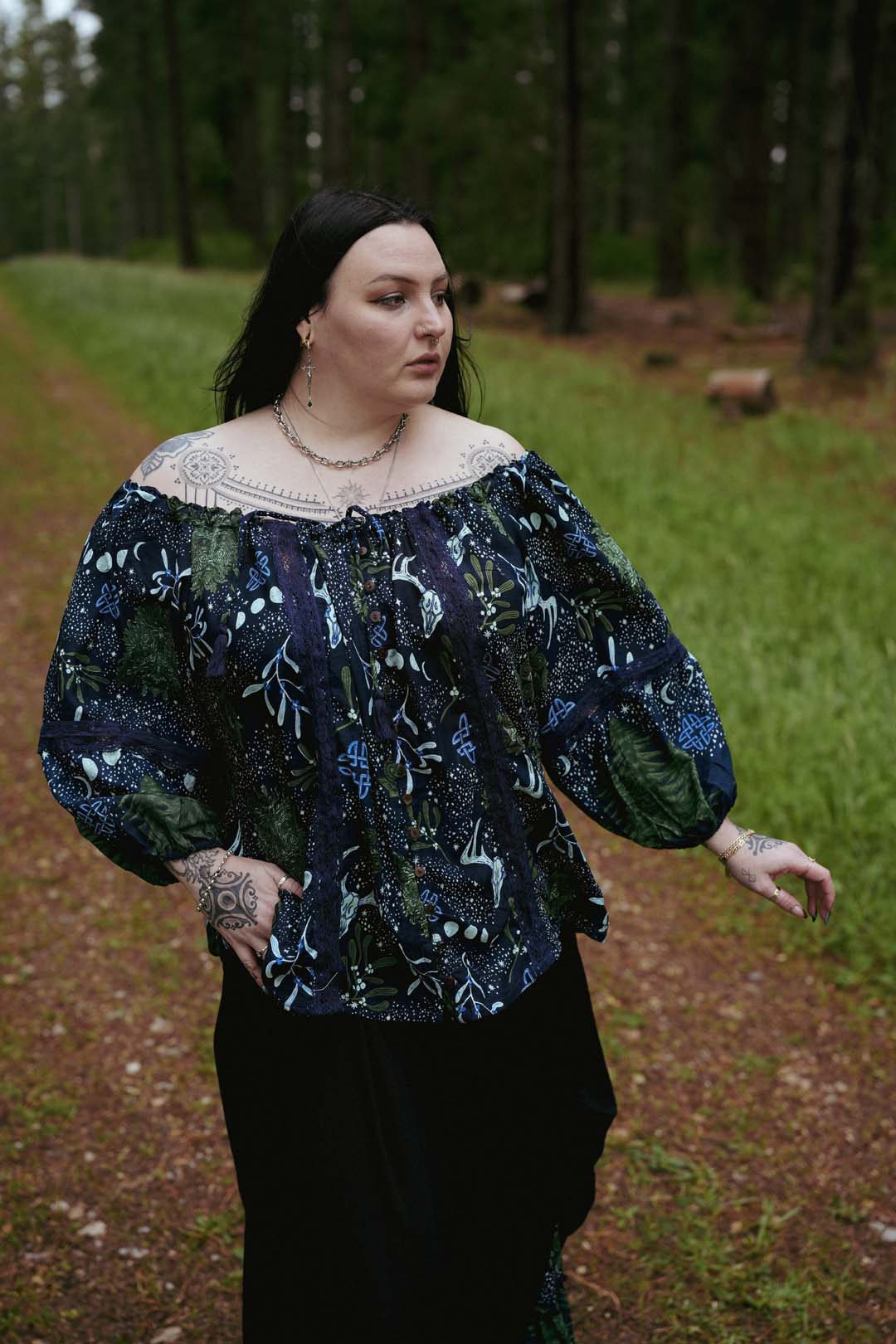 Maiden Blouse in Solstice