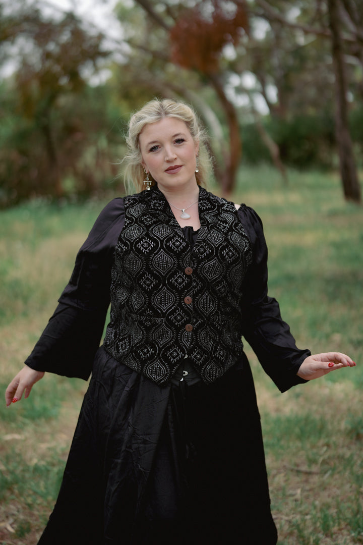 Dark Crystal Jacket in Paisley