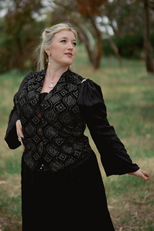 Dark Crystal Jacket in Paisley