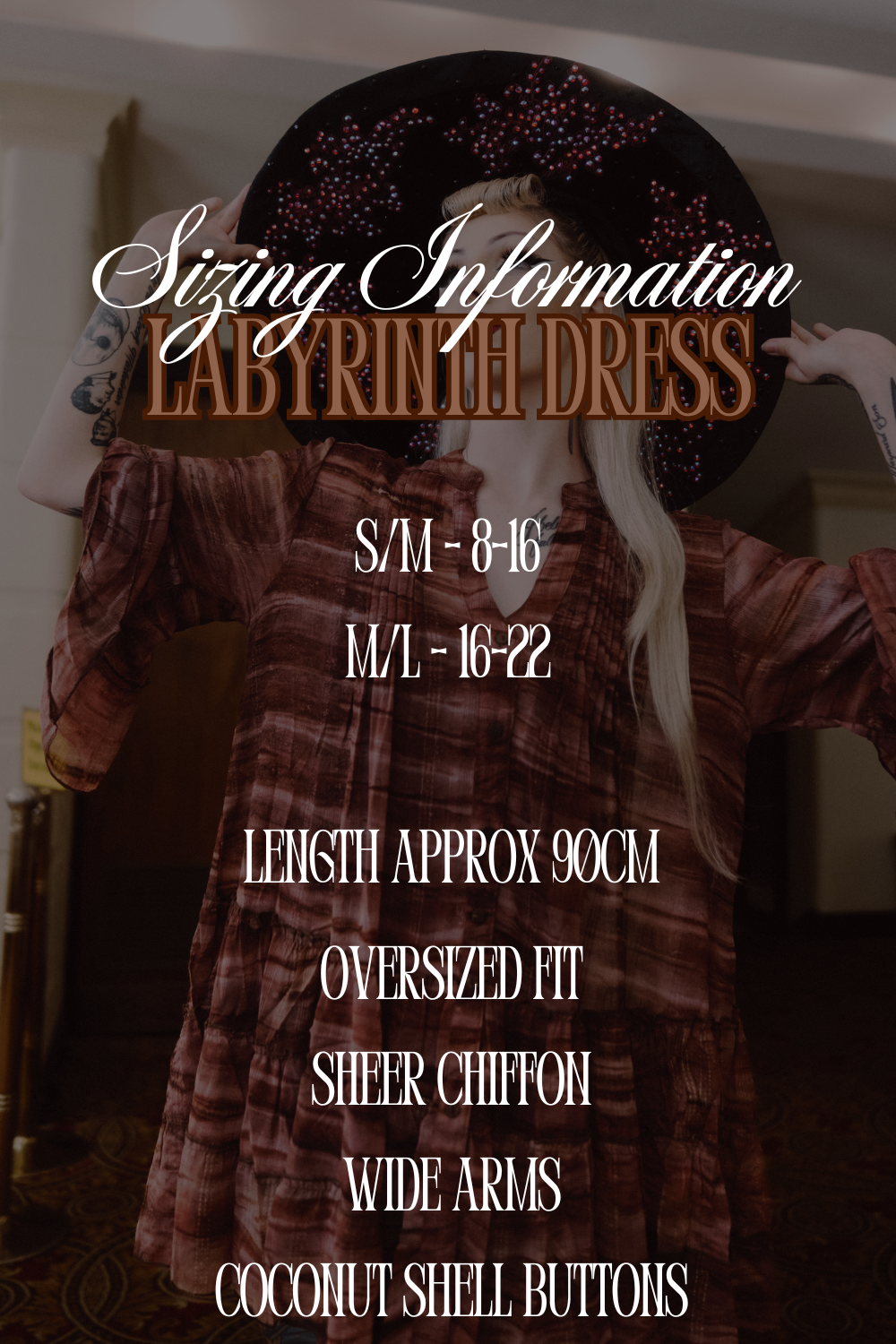 Barley Moon Labyrinth Dress Samhain/Mabon