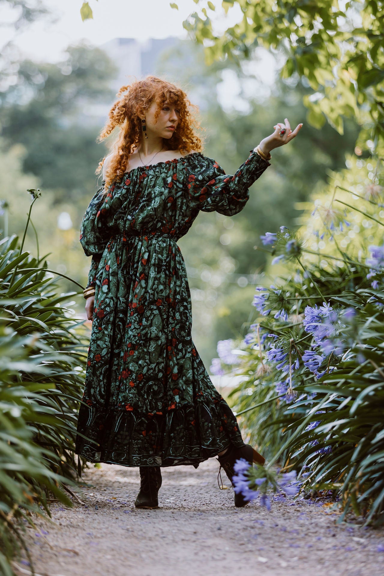 Forager in Garden