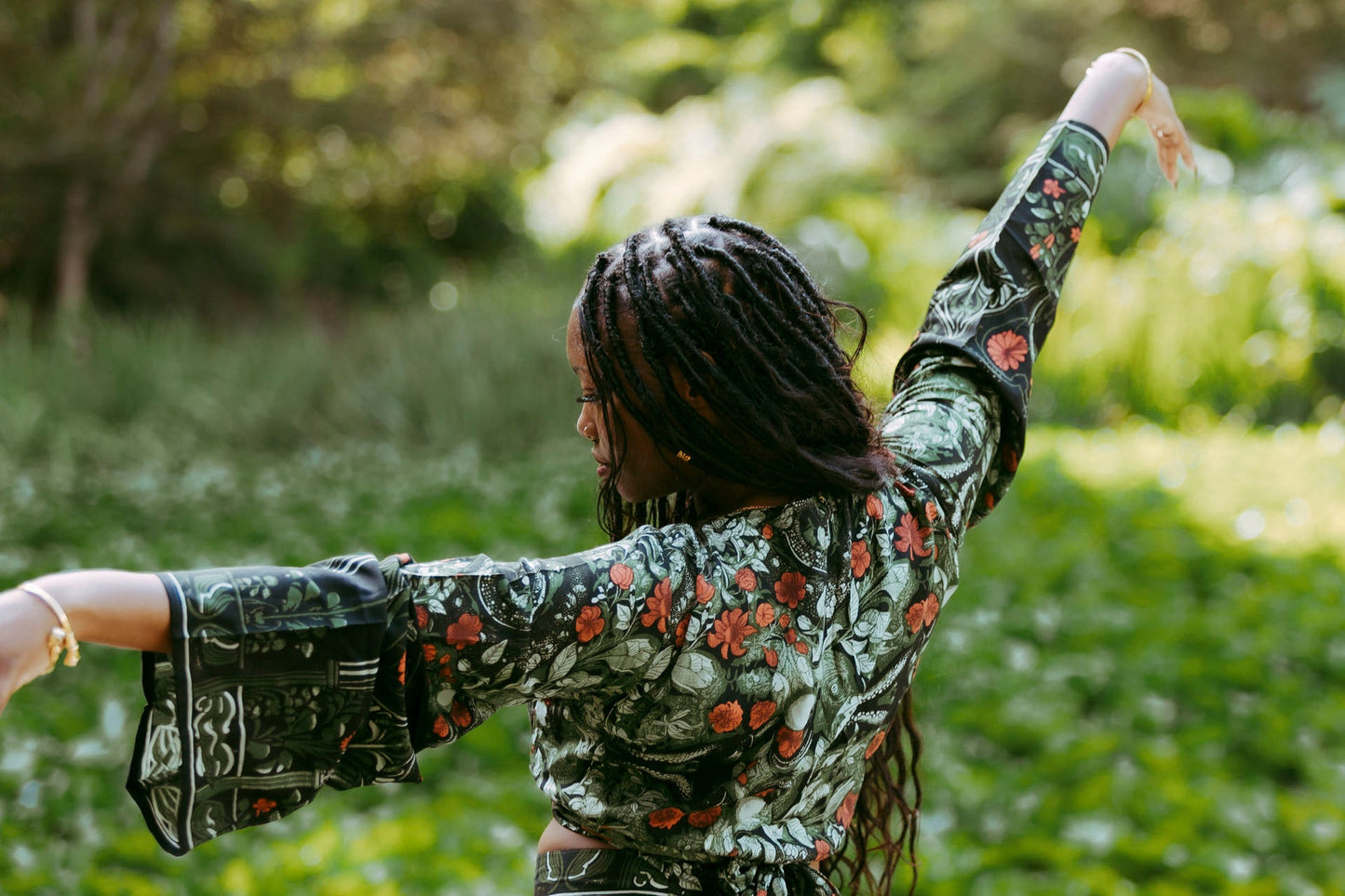 Crop Top in Garden