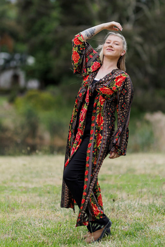 Rosetta Duster Kimono