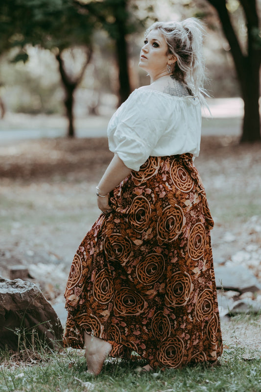 Wrap Skirt in Freyja