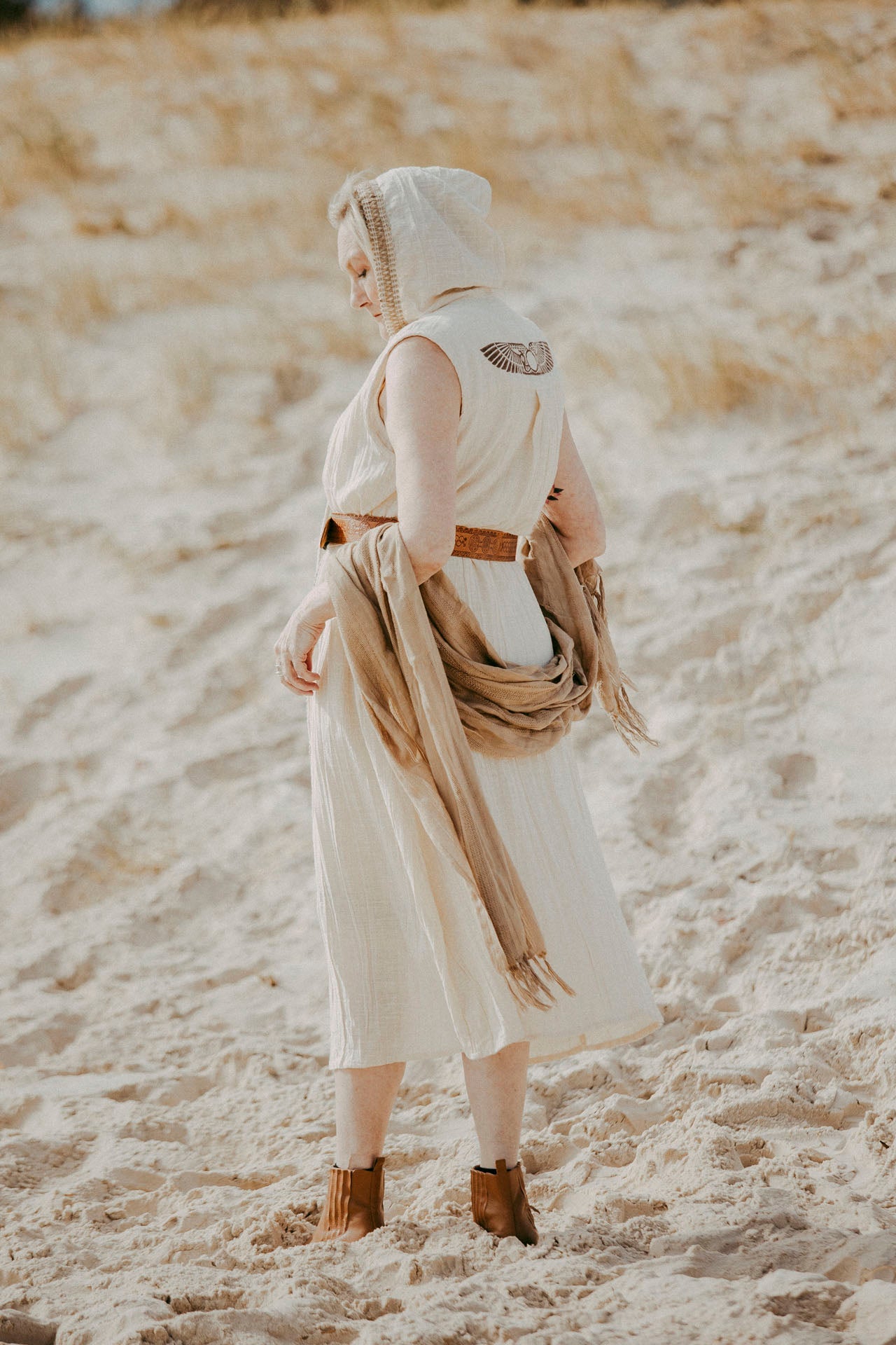 Isis Kaftan Set in Papyrus
