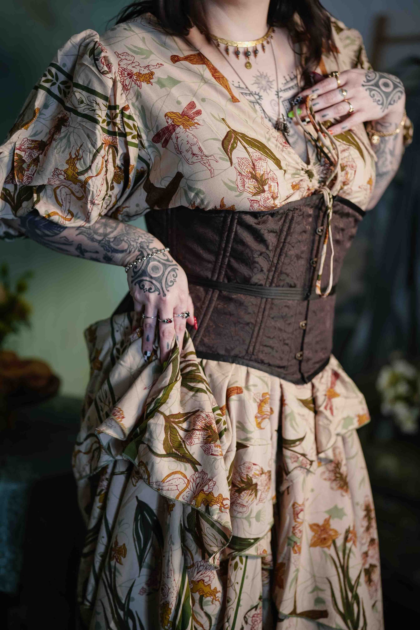 Titania Dress in Fae