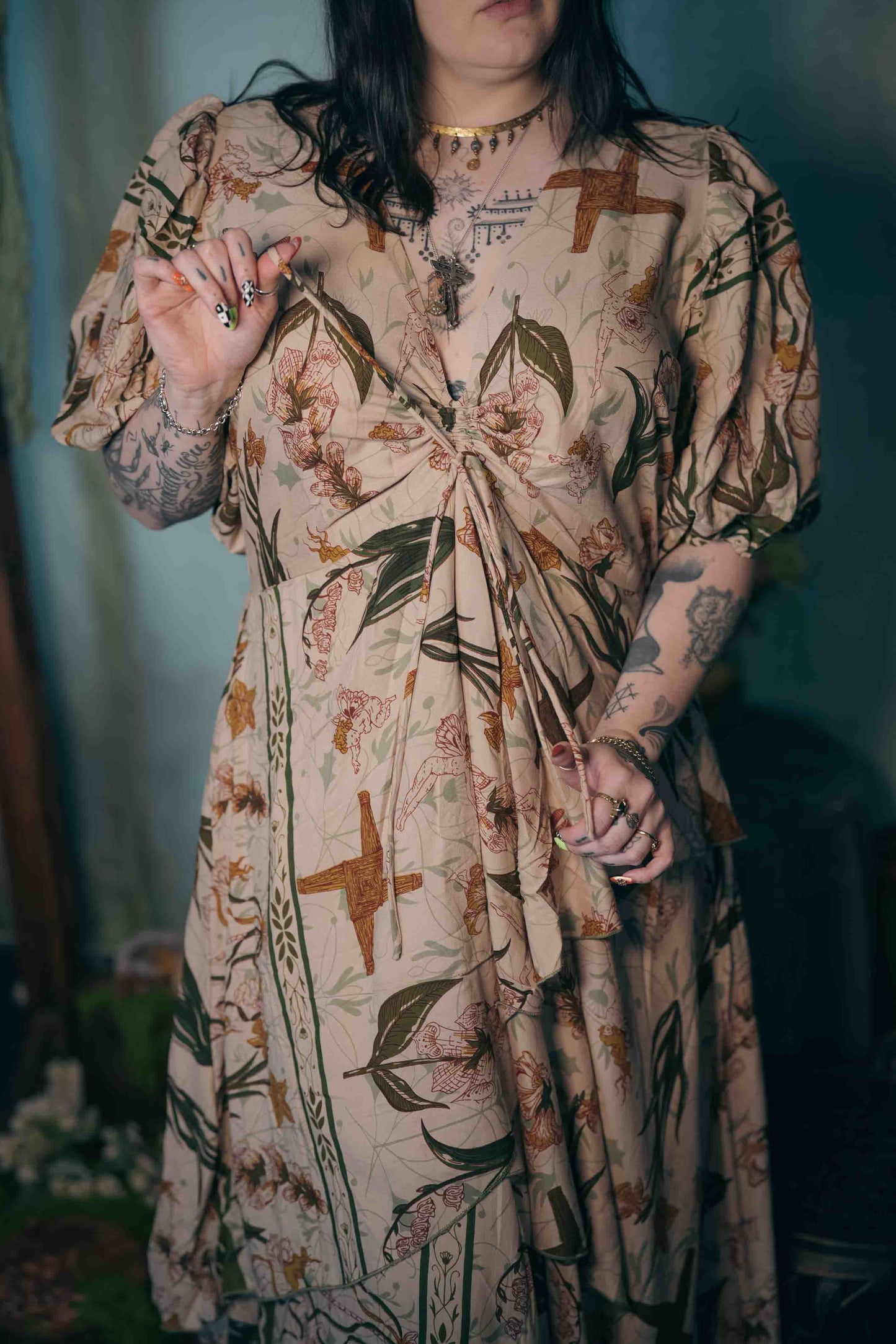 Titania Dress in Fae